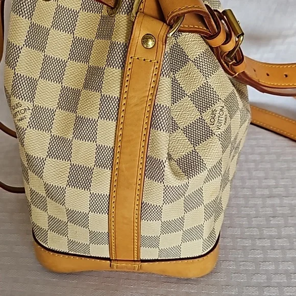 AUTHENTIC LOUIS VUITTON DAMIER AZUR NOÉ BB - Picture 8 of 16